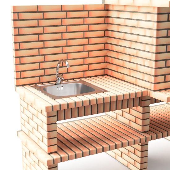 Imagine Bucătărie Exterioară complet echipată, LUXOR ROYAL GOURMET, Movelar