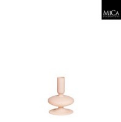 Imagine SUPORT LUMANARE FABIA ROZ, 11*8.5CM