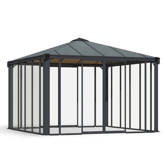 Imagine Foisor gradina inchis Ledro, 3.6 X 3.6 m, Canopia