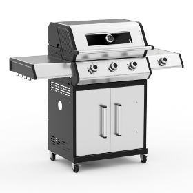 Imagine Grătar pe gaz GARDA, 13,5 kW, 3+1 arzătoare, Sunset BBQ