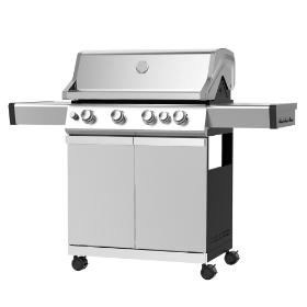 Imagine Grătar pe gaz MONACO, 17,5 kW, 4 arzătoare, XXL, Sunset BBQ