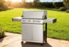 Imagine Grătar pe gaz MONACO, 17,5 kW, 4 arzătoare, XXL, Sunset BBQ