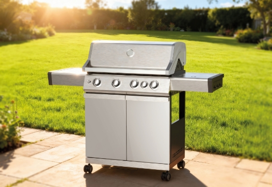 Imagine Grătar pe gaz MONACO, 17,5 kW, 4 arzătoare, XXL, Sunset BBQ