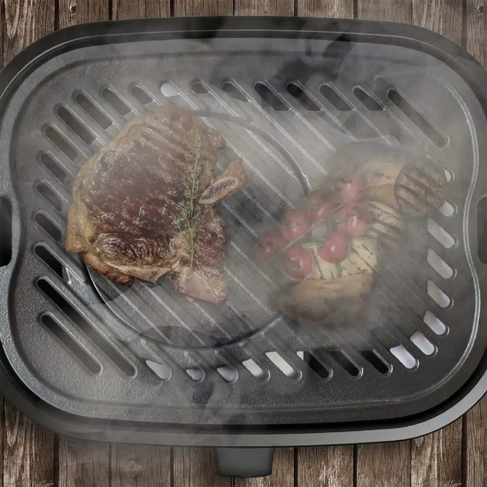 Imagine Mini grătar pe gaz BBQ negru Sahara