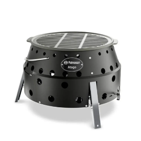 Imagine Gratar portabil pe carbuni / lemne Atago Black, Petromax