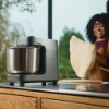 Imagine Mixer cu spirala Ooni Halo Pro - Malaxor profesional pentru pizza, gri inchis