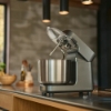 Imagine Mixer cu spirala Ooni Halo Pro - Malaxor profesional pentru pizza, gri inchis