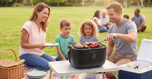 Ce grătar alegi pentru camping, picnic sau excursii? Ghidul grătarelor portabile