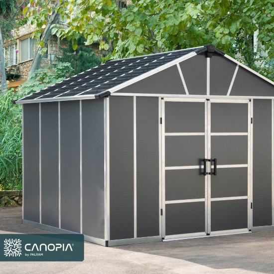 Imagine Casuta gradina  Yukon 271 × 332 × 252 cm cu podea - Canopia