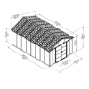 Imagine Casuta gradina  Yukon 519 × 332 × 252 cm - Canopia