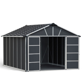 Imagine Casuta gradina Yukon 393 × 332 × 252 cm cu podea - Canopia