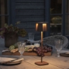 Imagine Lampa de masa cu USB, Nice, aramiu, 10×36 cm