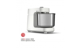 Imagine Mixer cu spirala Ooni Halo Pro - Malaxor profesional pentru pizza, alb