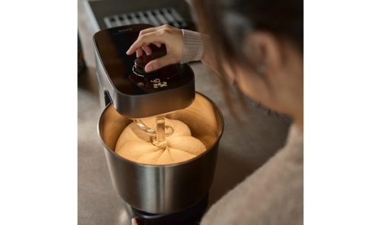 Imagine Mixer cu spirala Ooni Halo Pro - Malaxor profesional pentru pizza, alb