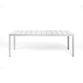 Imagine Masă fixă Rio Alu, alb, 210 × 85 cm, Nardi